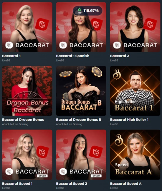 baccarat casinos