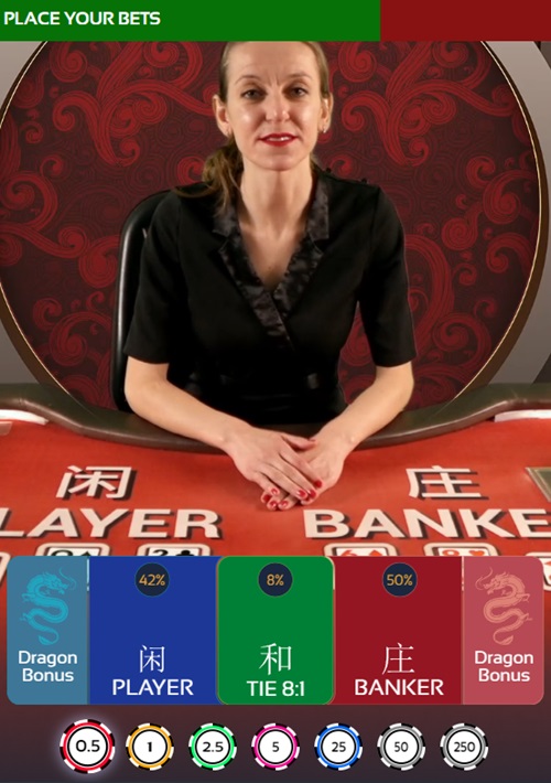 baccarat dragon bonus game