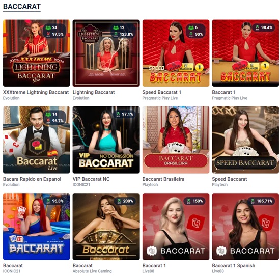 best baccarat casino sites