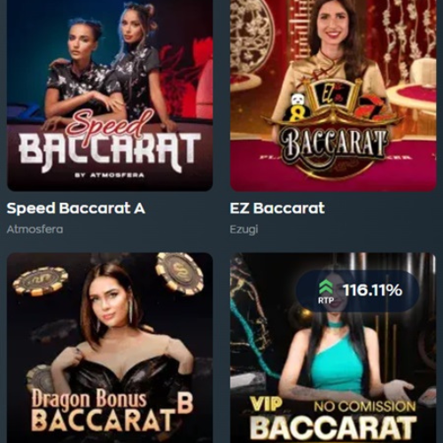 best baccarat casino games online