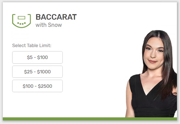 bovada baccarat