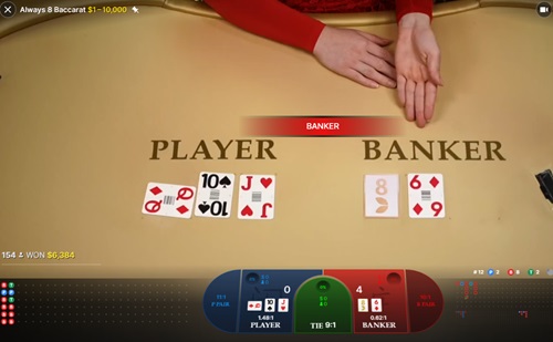 evolution gaming baccarat